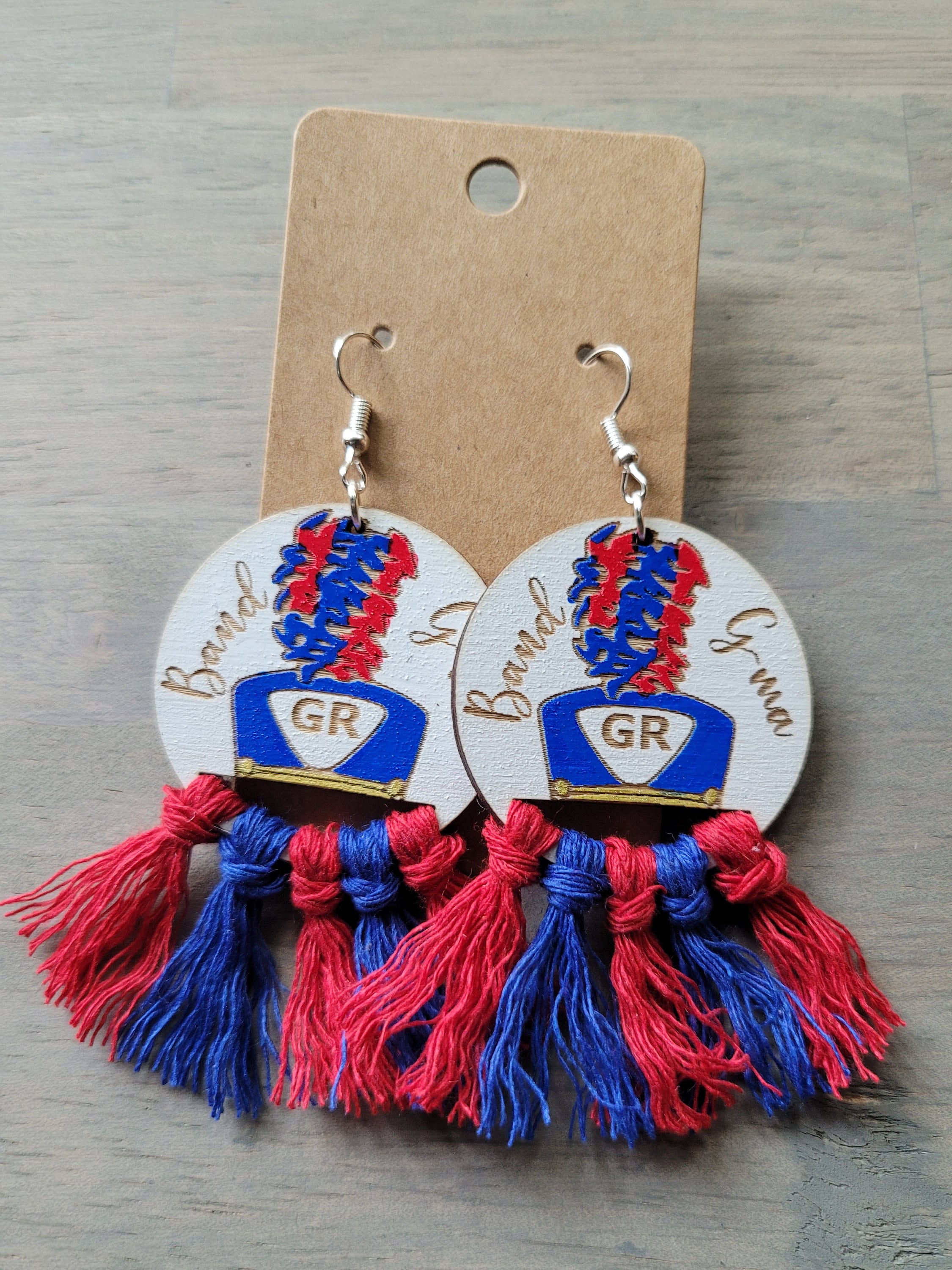 MARCHING BAND EARRINGS + Band Mom- Band Gift + Band Director Gift + Band Life + Shako