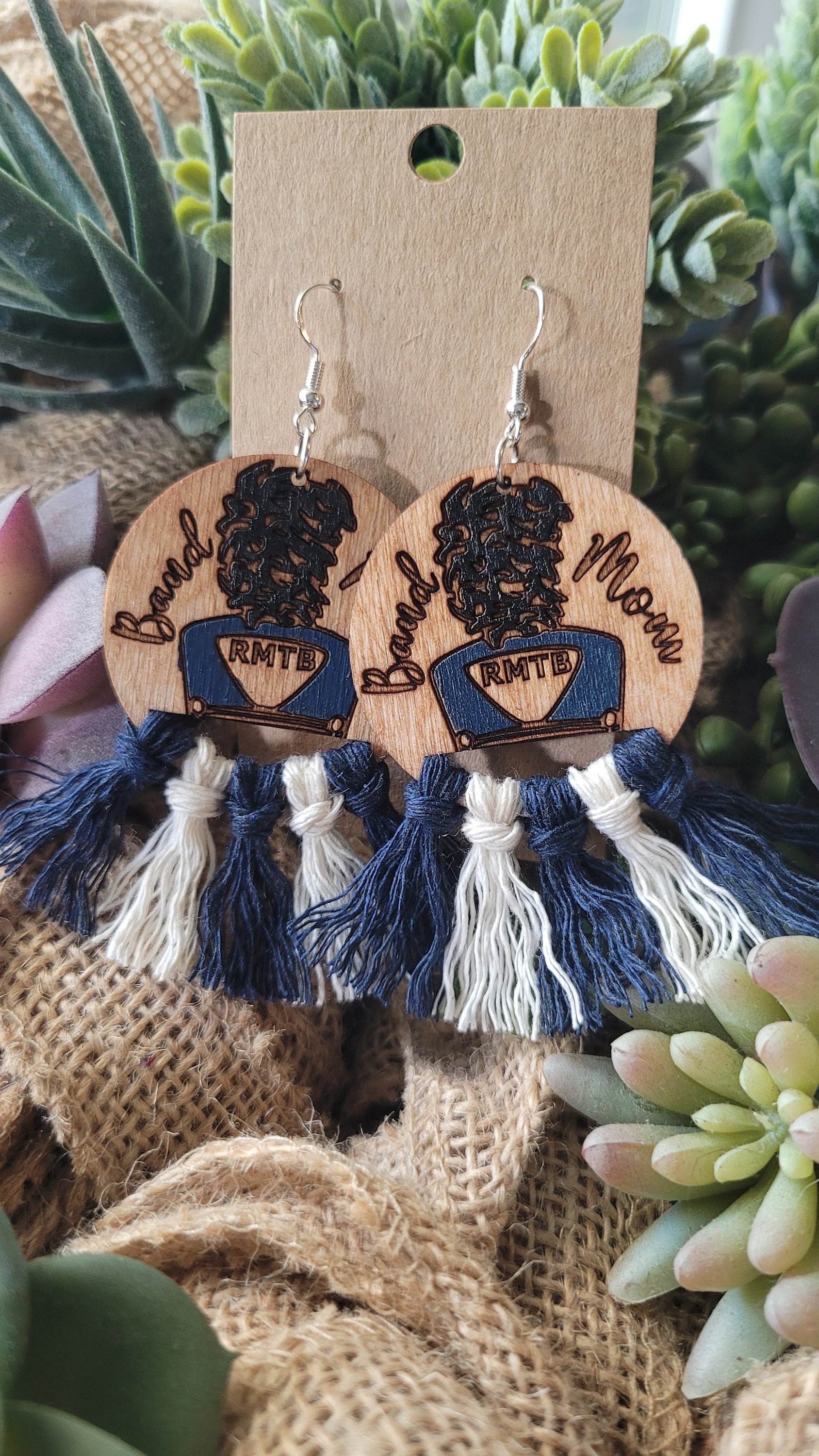 MARCHING BAND EARRINGS + Band Mom- Band Gift + Band Director Gift + Band Life + Shako