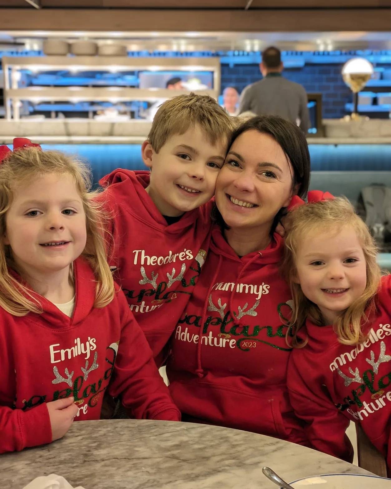 Personalised 2025/26 Lapland Hoodies, Matching Family Hoodies, Lapland, Lapland Reveal, Lapland Jumpers, Family Jumpers,