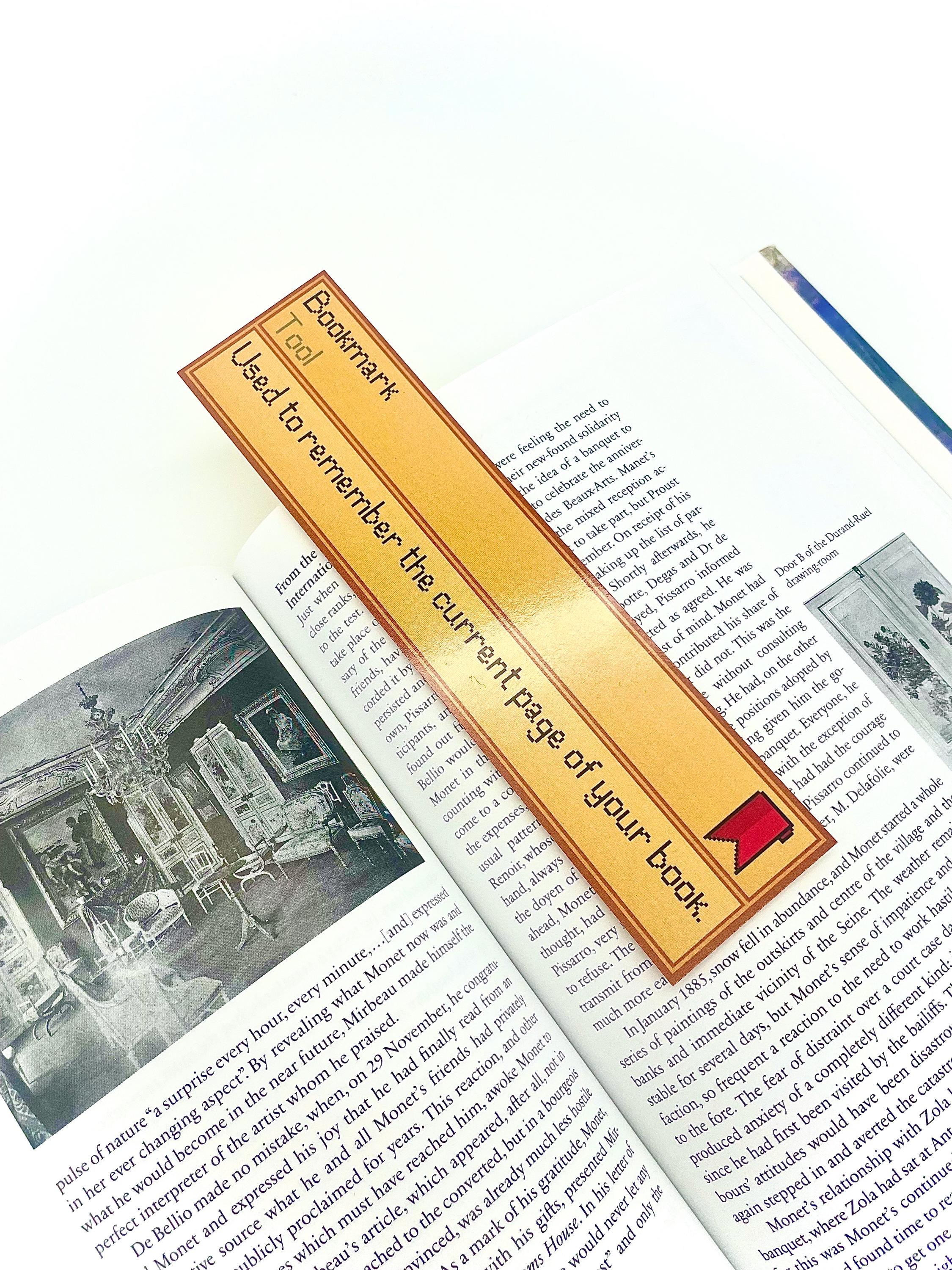 Stardew Valley Bookmark, Stardew Valley Art, Gamer Art, Cozy Gaming, Gaming Bookmarks, ACNH, PC Games, GamerGirl, Junimo Art, Nerdy Bookmark