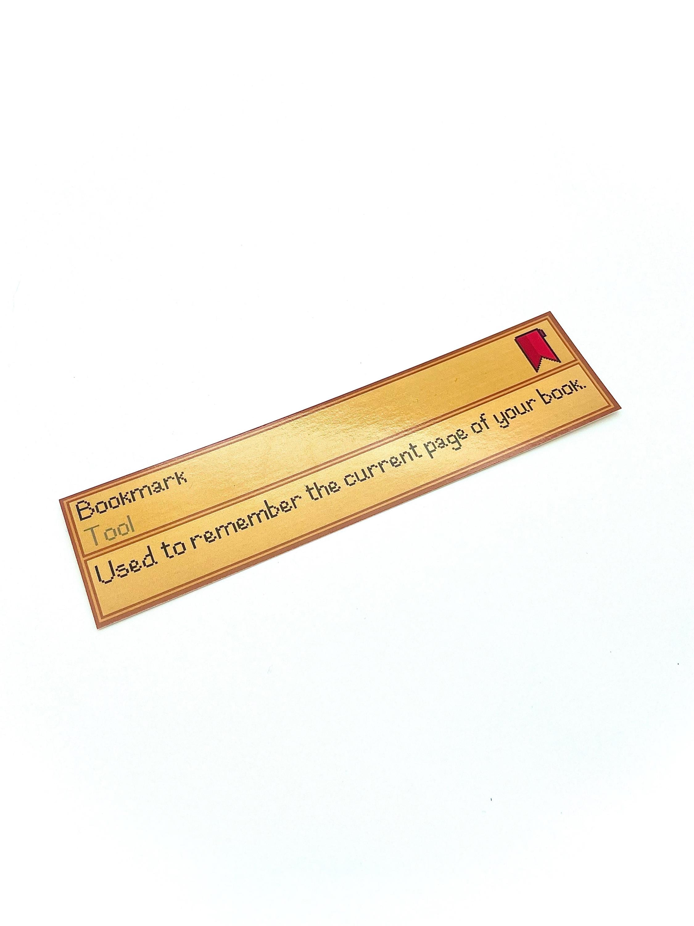 Stardew Valley Bookmark, Stardew Valley Art, Gamer Art, Cozy Gaming, Gaming Bookmarks, ACNH, PC Games, GamerGirl, Junimo Art, Nerdy Bookmark
