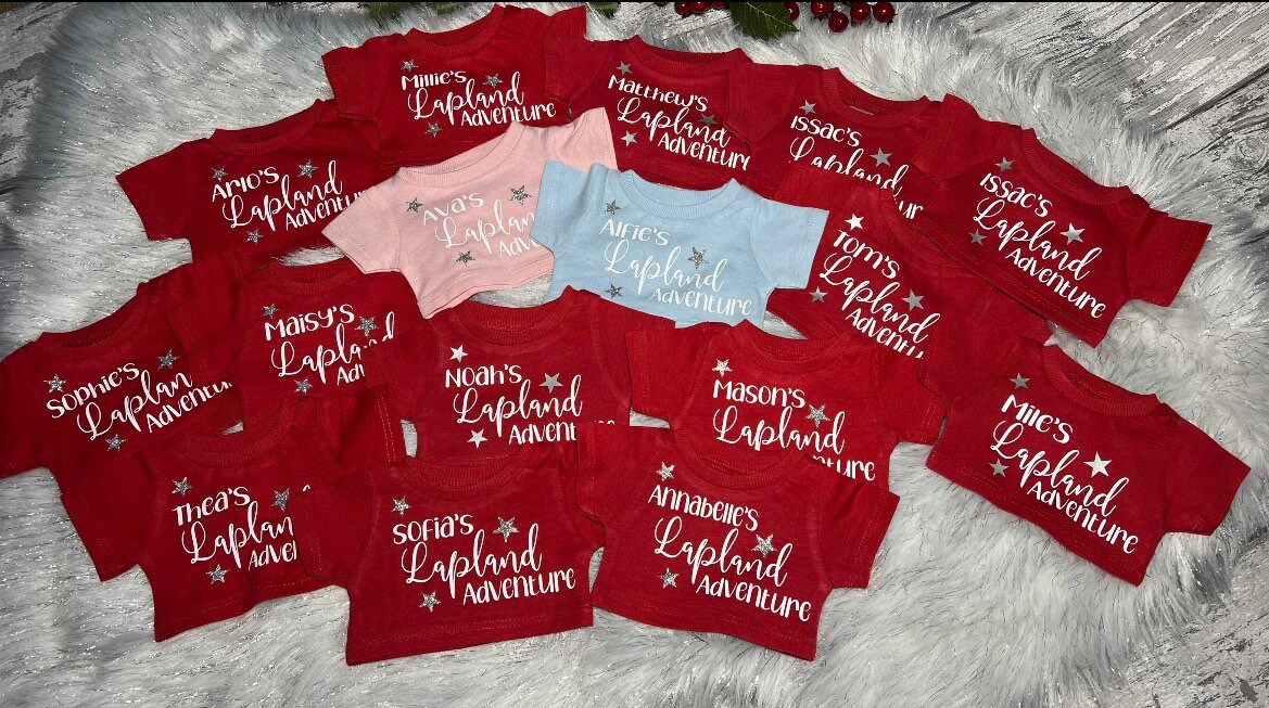 Lapland Gifts, Personalised Lapland Reindeer Teddy, Lapland, Lapland Reveal, Reveal Gifts,  Personalised Lapland Gifts,Lapland 2025/26