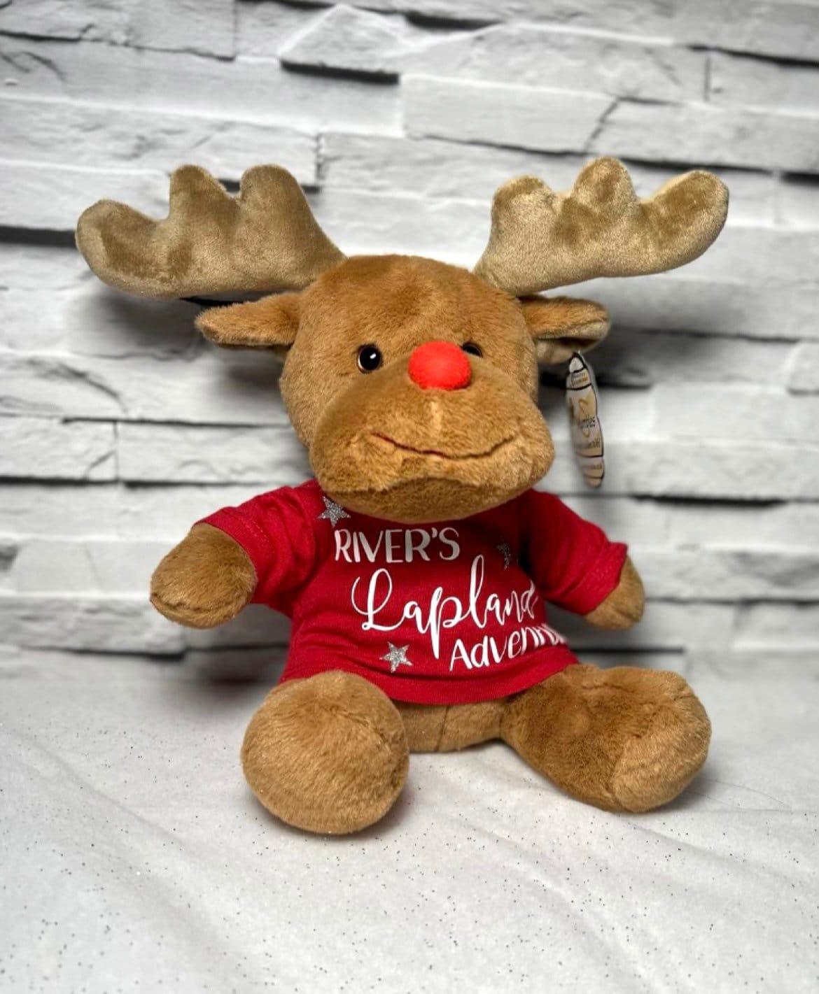 Lapland Gifts, Personalised Lapland Reindeer Teddy, Lapland, Lapland Reveal, Reveal Gifts,  Personalised Lapland Gifts,Lapland 2025/26