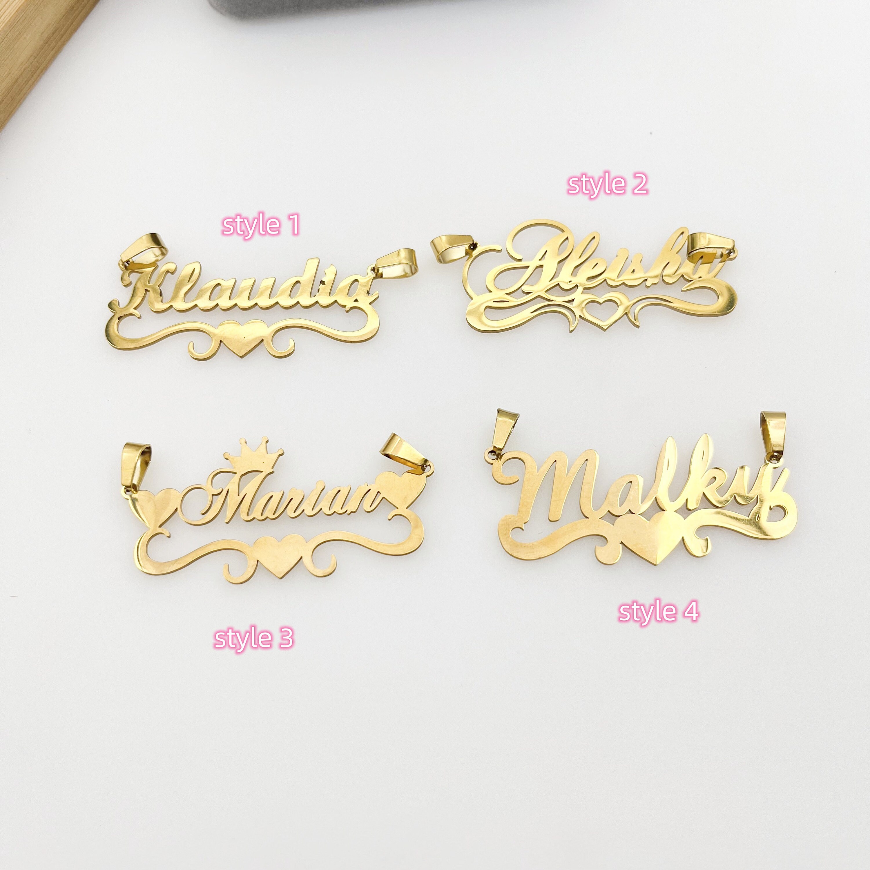14K Gold Filled Name Name Necklace, Custom Name Necklace, Cuban Name Necklace, Nameplate Necklace, Personalized Necklace Women