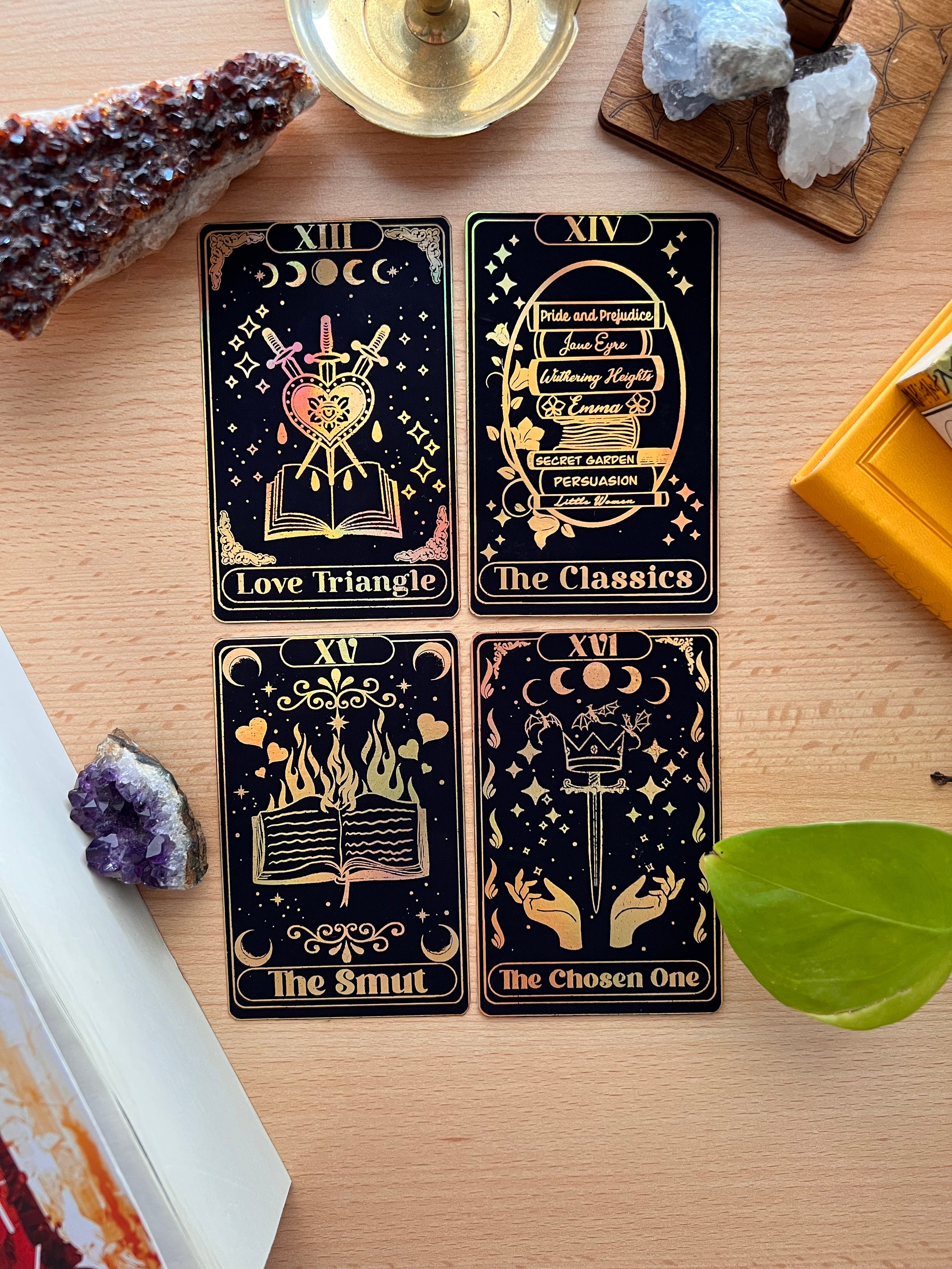 Book tropes tarot cards, TBR cards,bookish merch, book trope, book inspired tarot cards, Booklovers gift,Book Club Essentials, bookclub gift
