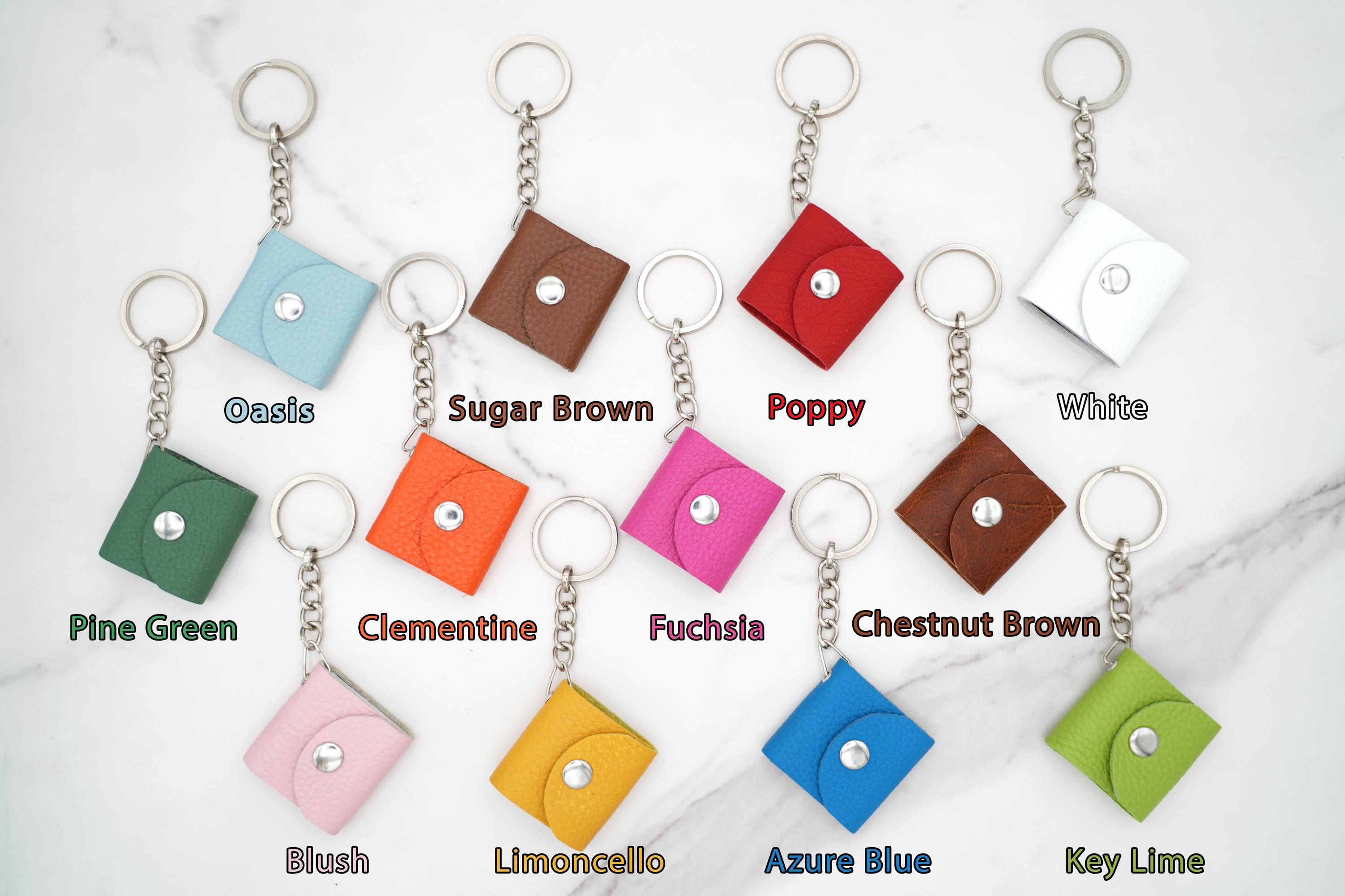 Personalized Leather Photo Album Keychain, Custom Memorial Keyring, Christmas Gift, Anniversary Gifts, Couples Gift, Gift for Her