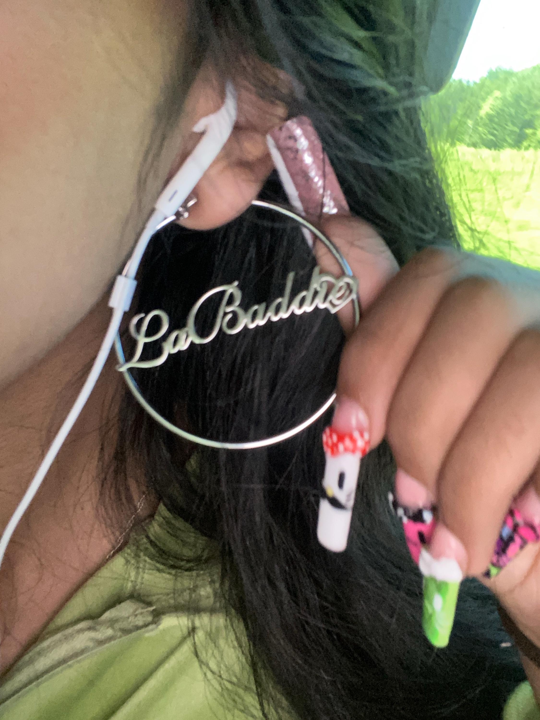 Custom Name Hoop Earrings: Personalized Minimalist Hoops Gold, Handwritten Name, Women Jewelry Gift