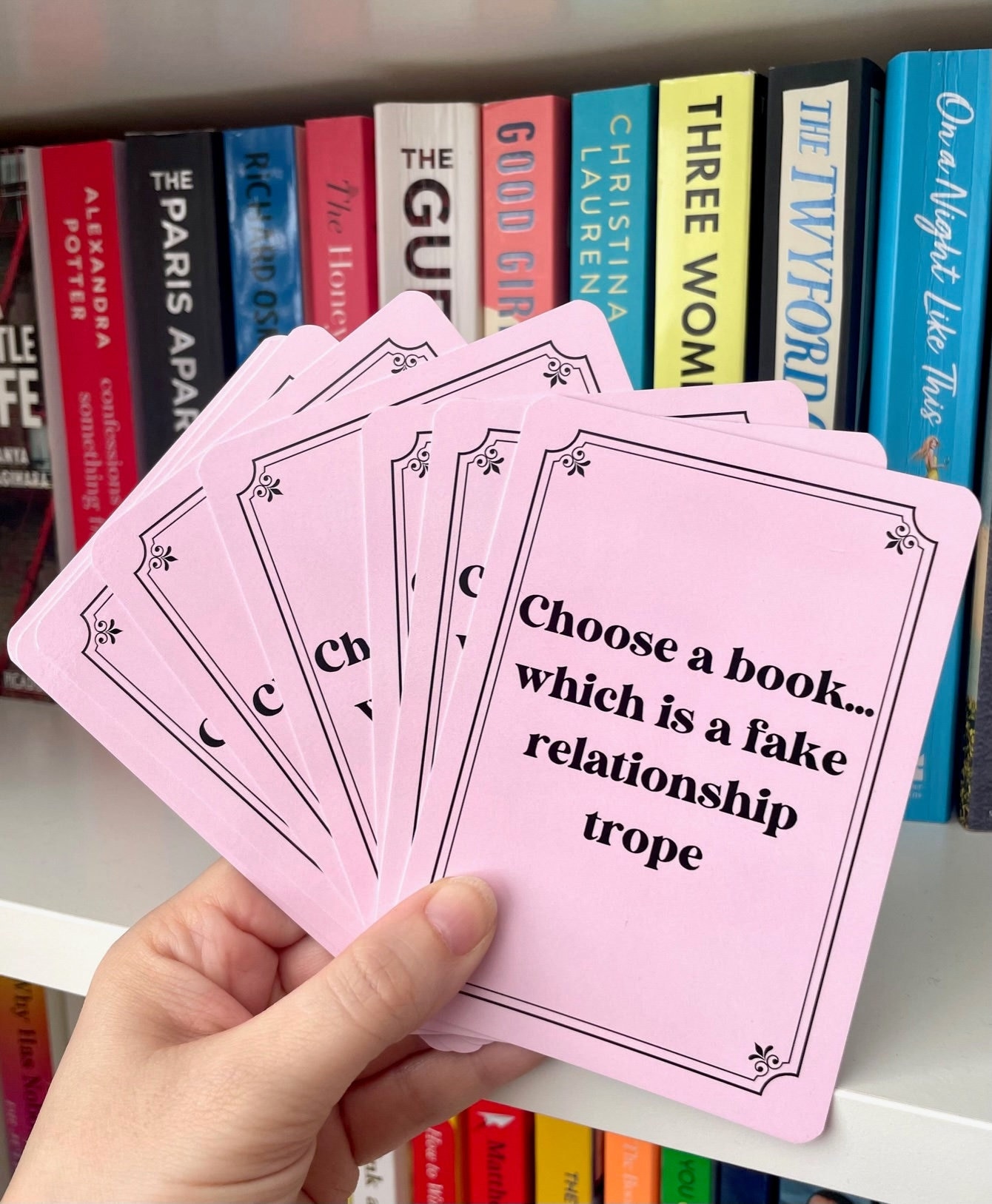 TBR Cards | To Be Read Prompts | Card Deck | TBR Game | Book Gift | Bookish Gifts | Reader Present | TBR Jar Alternative | Love Reading