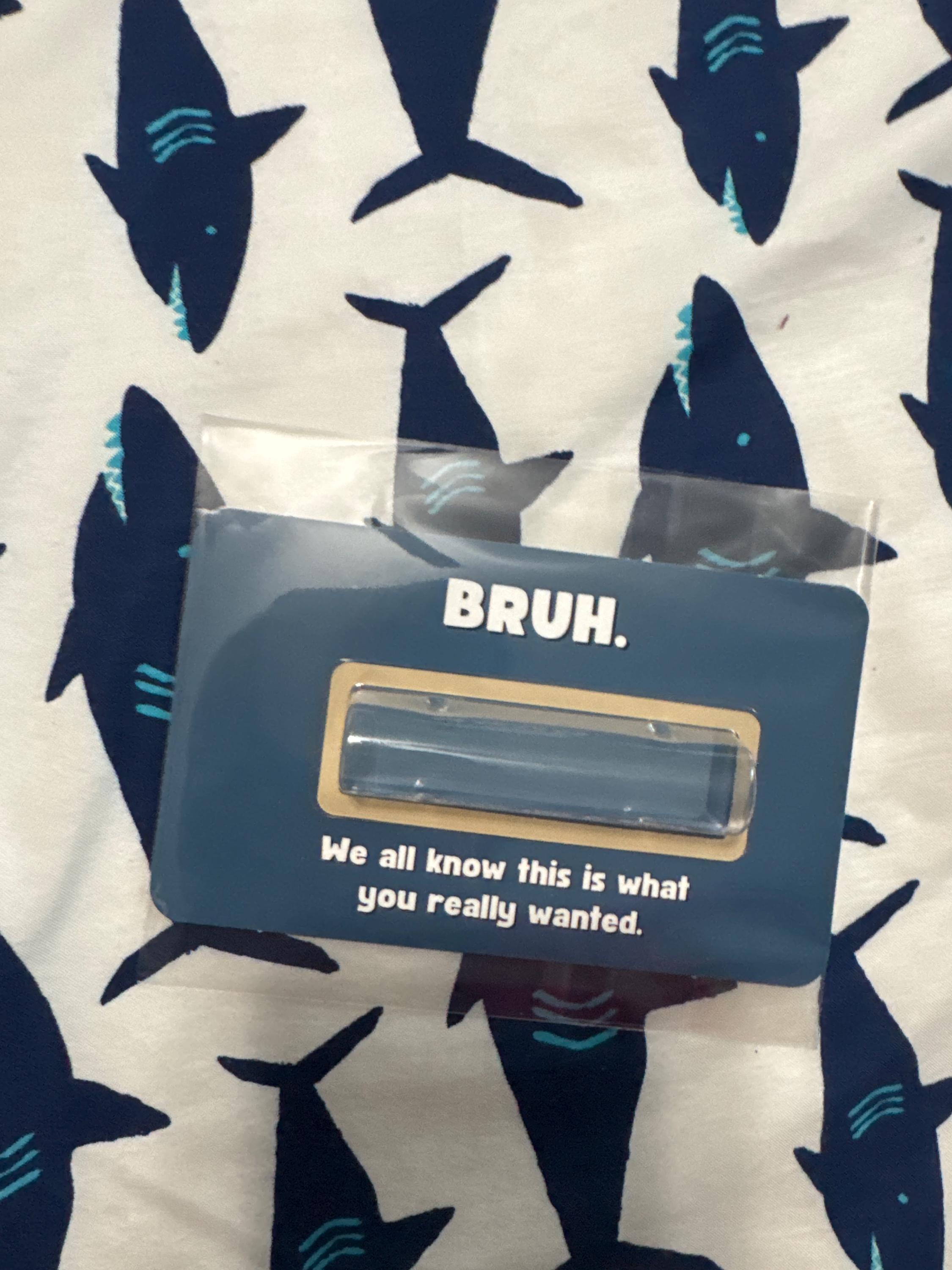 Funny Cash Gift for Teen Boy - Bruh Money Card - Money Holder Gift for Teens - give cash as a gift for birthday, holiday, Christmas