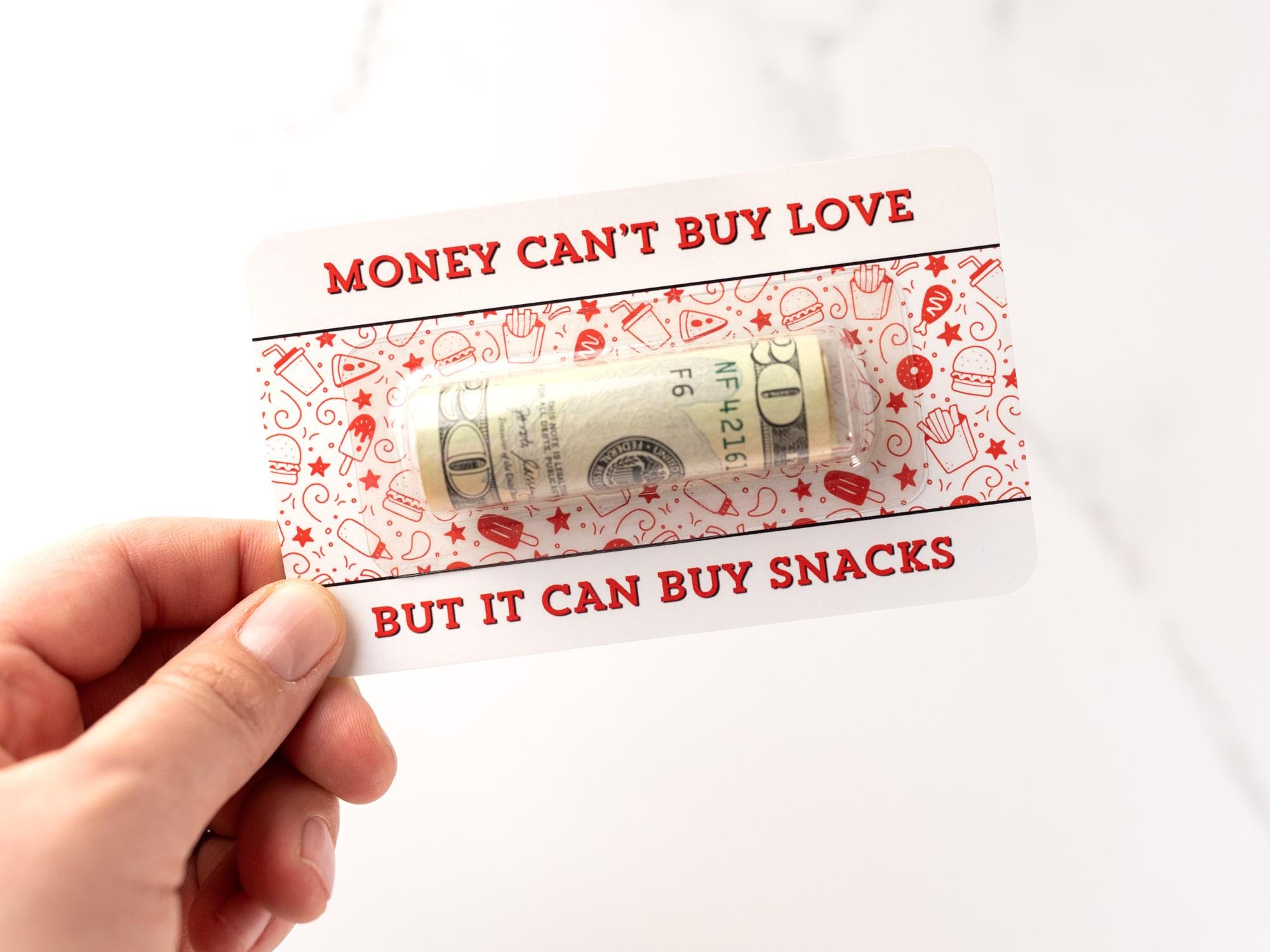 Funny Cash Gift for Teen Boy - Bruh Money Card - Money Holder Gift for Teens - give cash as a gift for birthday, holiday, Christmas