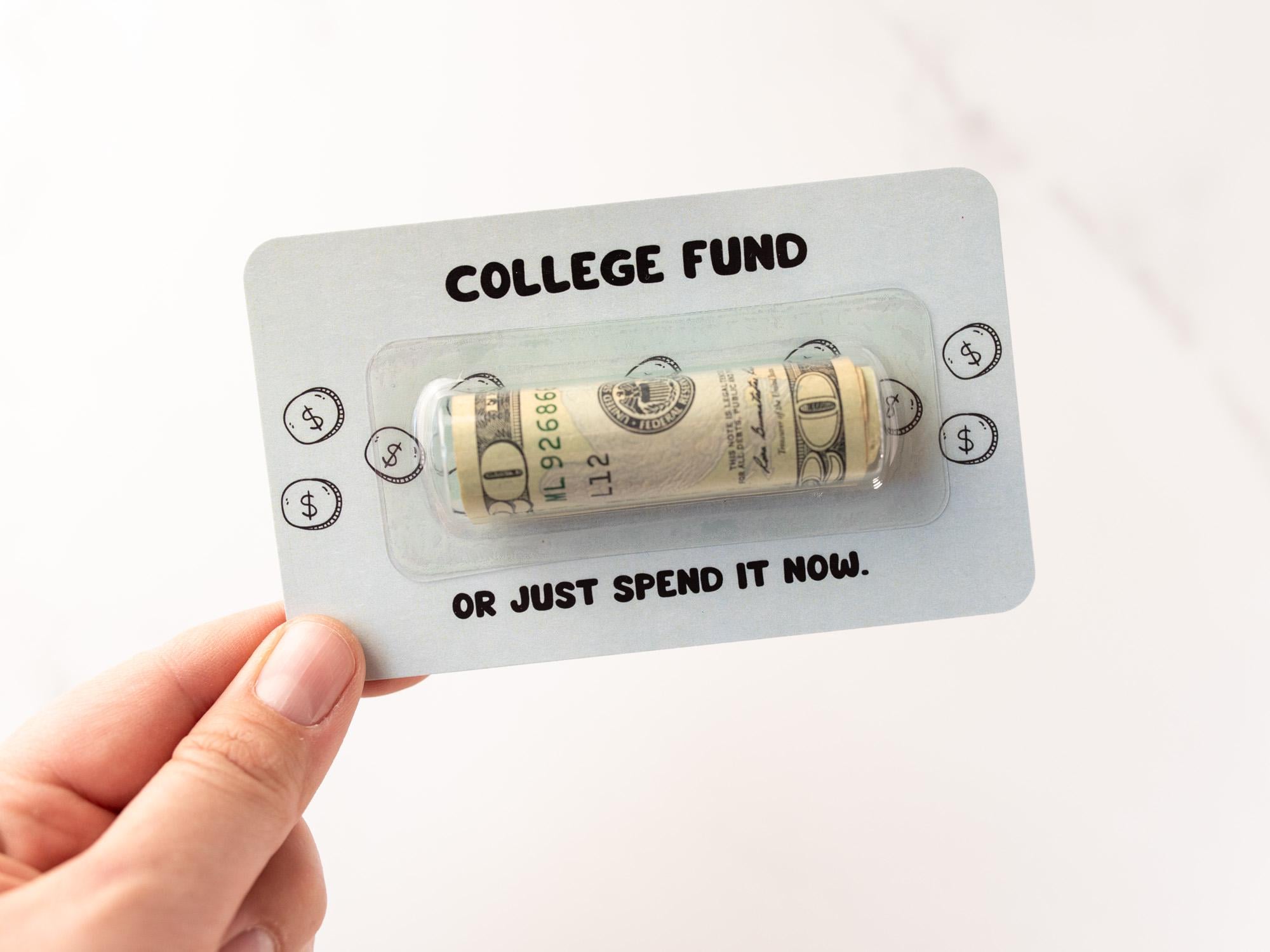 Funny Cash Gift for Teen Boy - Bruh Money Card - Money Holder Gift for Teens - give cash as a gift for birthday, holiday, Christmas