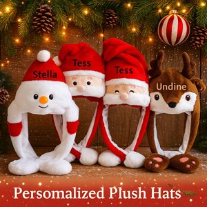 Custom Santa Hats, Santa Hat, Christmas Hat,  Holiday Hat, Personalized Santa Hats, Christmas Party Hat, Personalized Christmas Hat,Xmas Hat