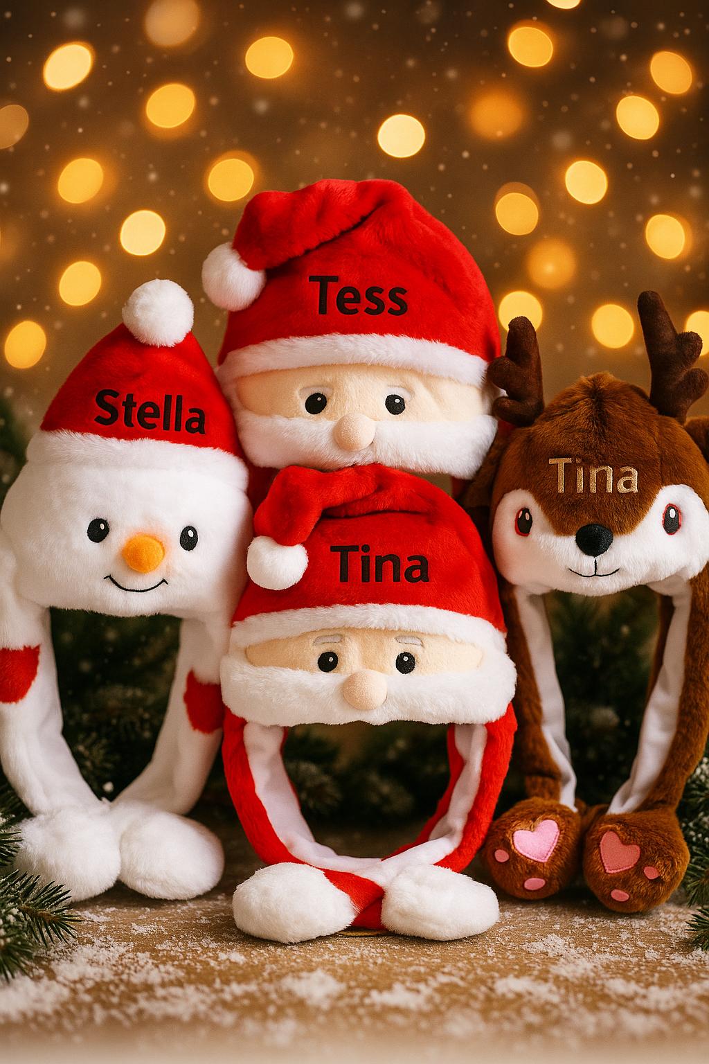 Custom Santa Hats, Santa Hat, Christmas Hat,  Holiday Hat, Personalized Santa Hats, Christmas Party Hat, Personalized Christmas Hat,Xmas Hat