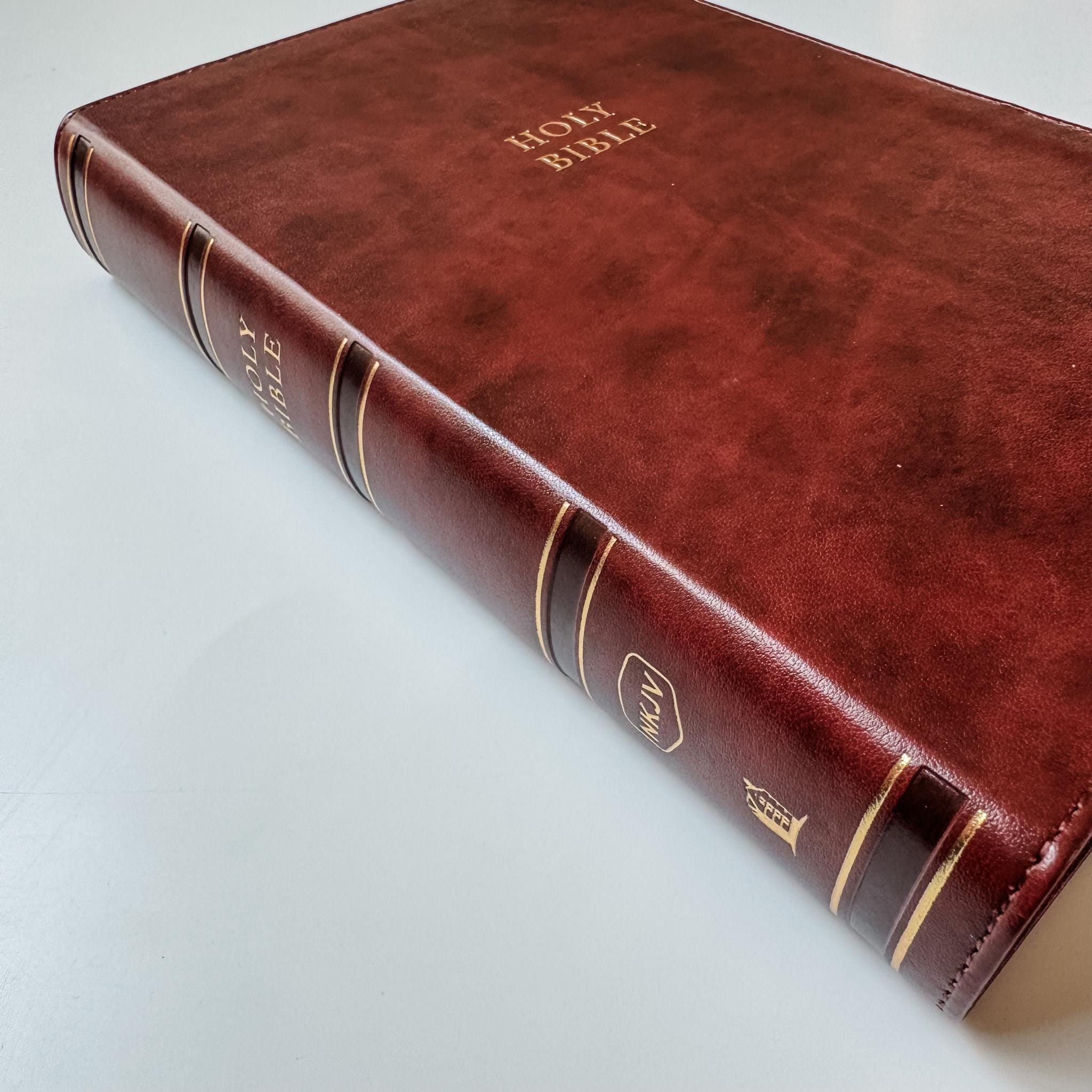 PERSONALIZED NKJV Reference Bible - Holy Bible with Wildflowers - Add Your Name along the flowers - CUSTOM