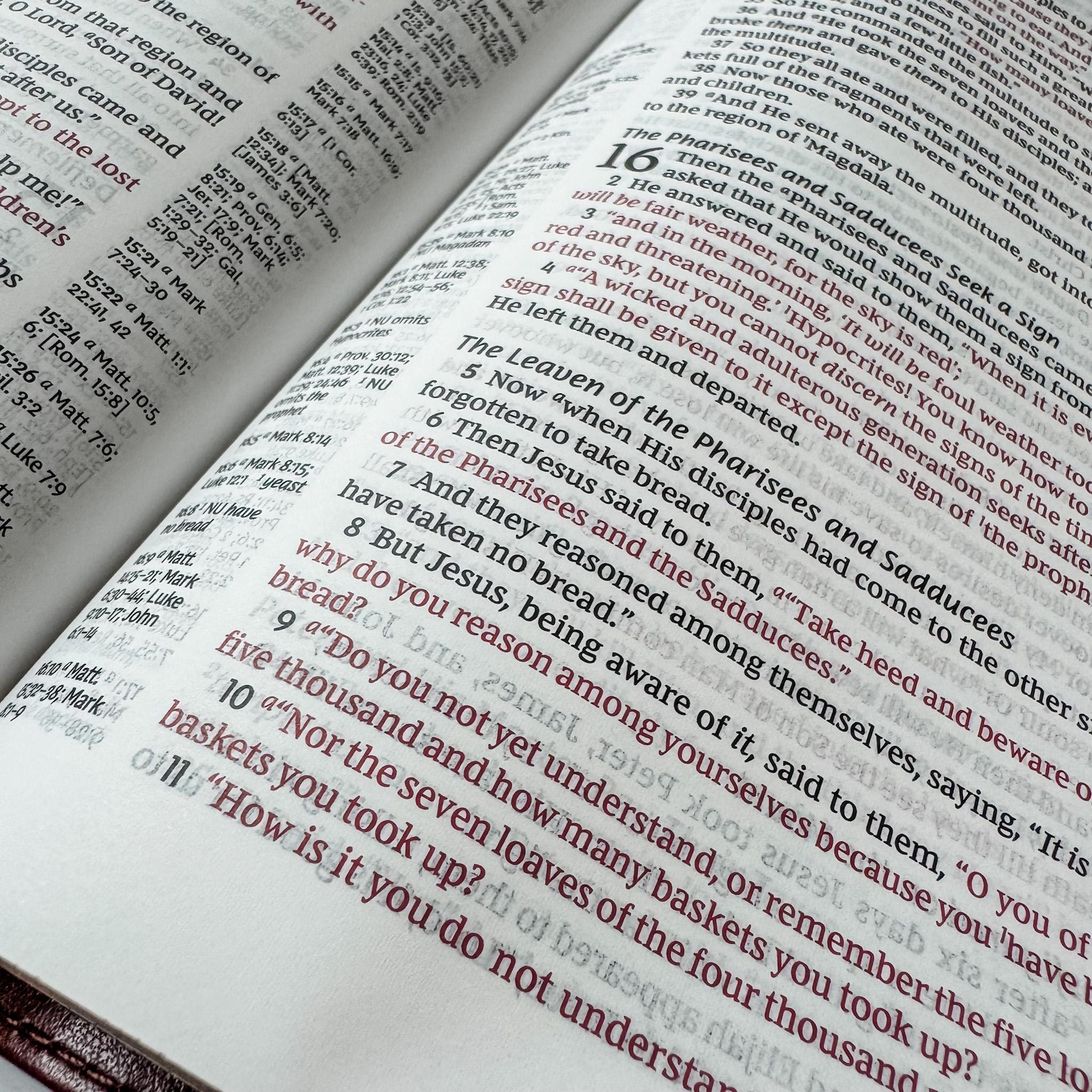 PERSONALIZED NKJV Reference Bible - Holy Bible with Wildflowers - Add Your Name along the flowers - CUSTOM