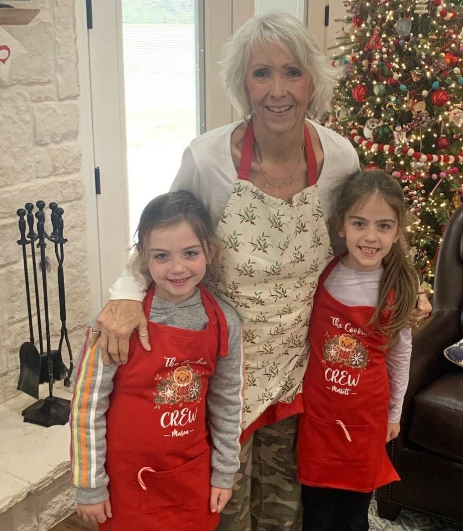 Personalized The Cookie Crew Apron, Funny Apron, Christmas Apron, Christmas Cookie Apron, Kitchen Gift Idea,Custom Name Apron, Cooking Gift