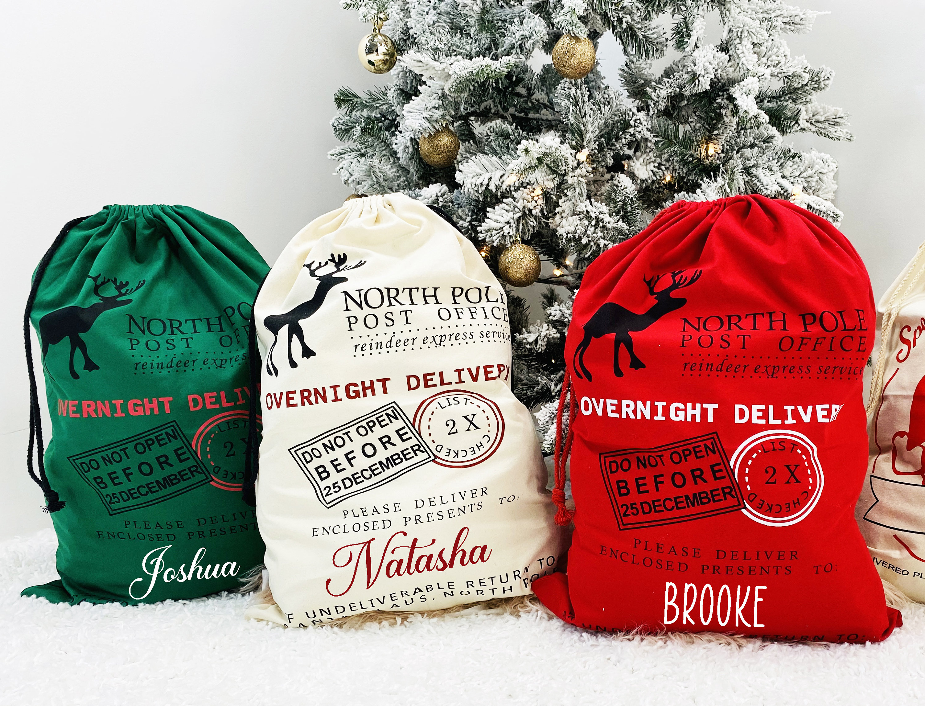 jumbo Santa bag, oversized Santa sack, Christmas bag, Personalized Christmas bag, bag for presents, christmas gift, custom Santa sack