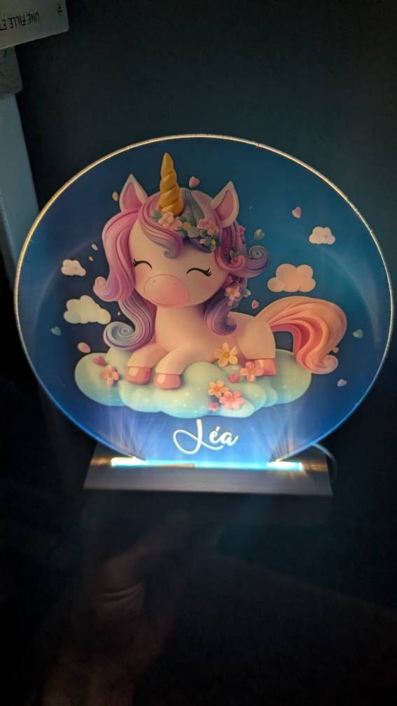 Unicorn Night Light | Kids Bedroom Decor | Children's Lights | Kids Bedrooms
