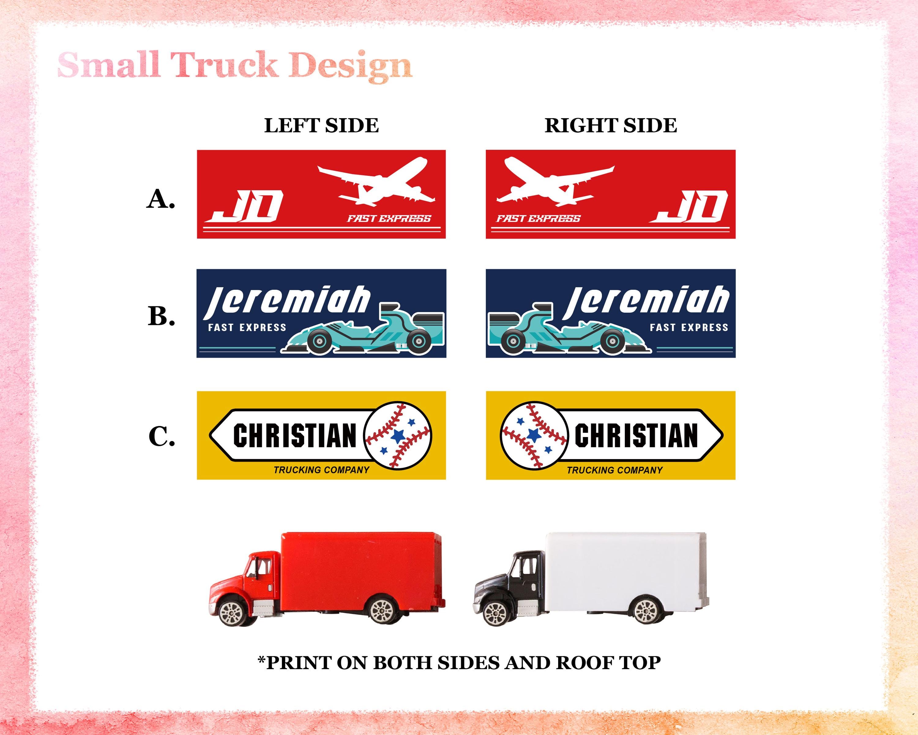 Custom Toy truck, Baby Boy Gift, Personalized Toy Truck, Gift for Toddler, Toy Truck with name, Children Birthday Gift, Baby Gifts
