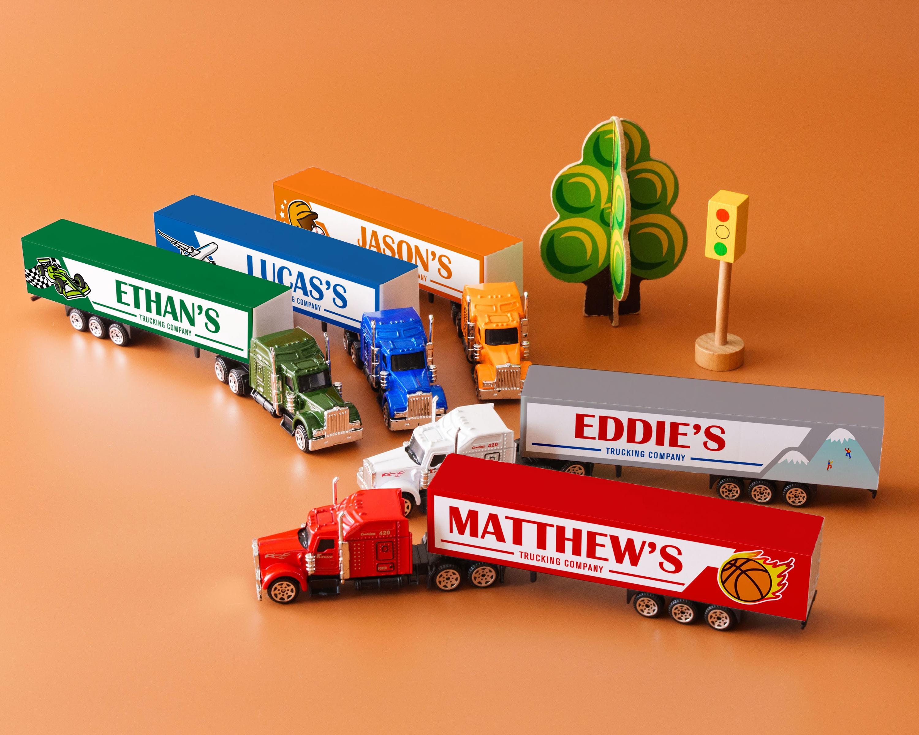 Custom Toy truck, Baby Boy Gift, Personalized Toy Truck, Gift for Toddler, Toy Truck with name, Children Birthday Gift, Baby Gifts