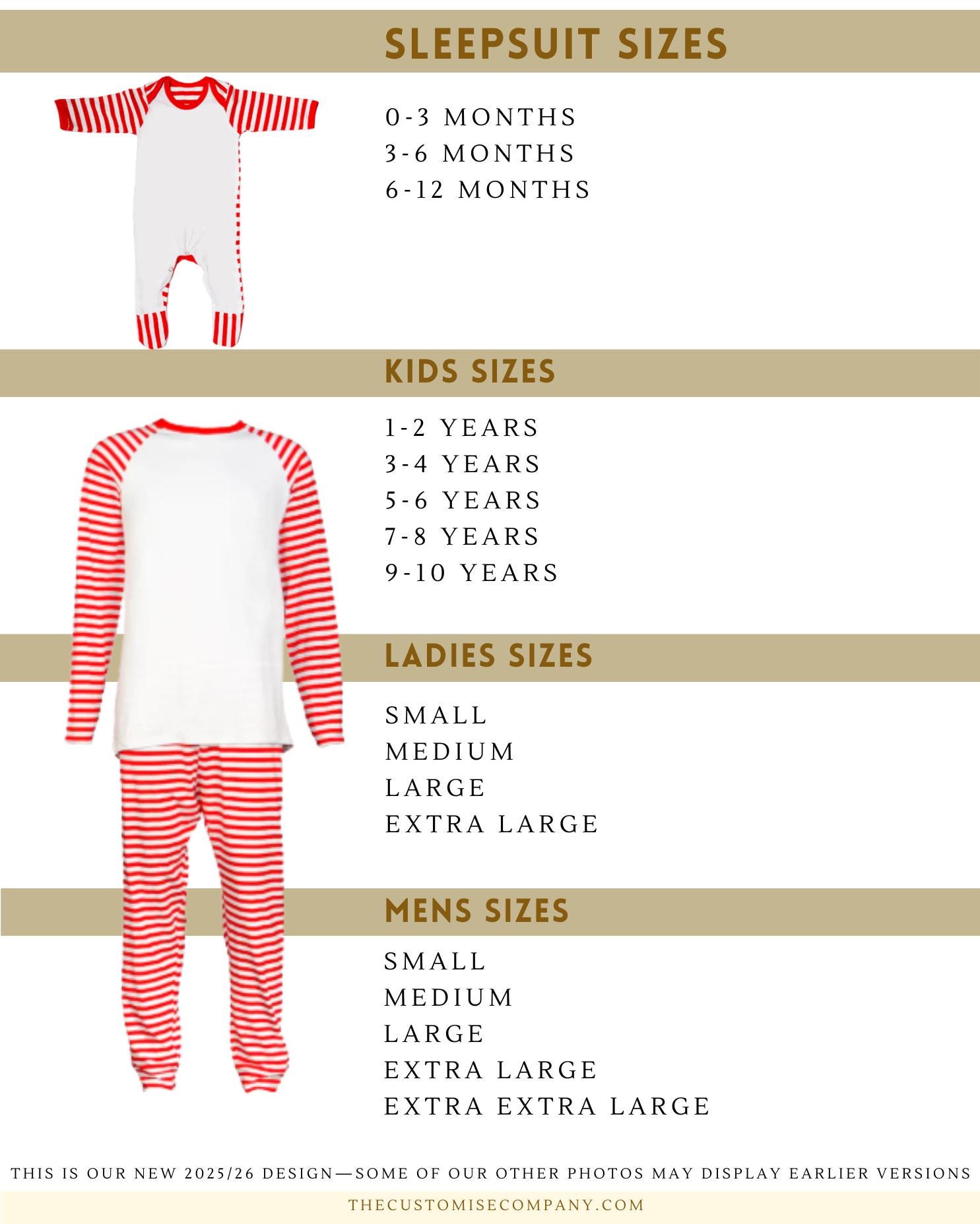 Matching Santa Pyjamas – Family Christmas PJs – Santa Claus Matching Pyjamas for Kids & Adults – Holiday Xmas Eve Outfits