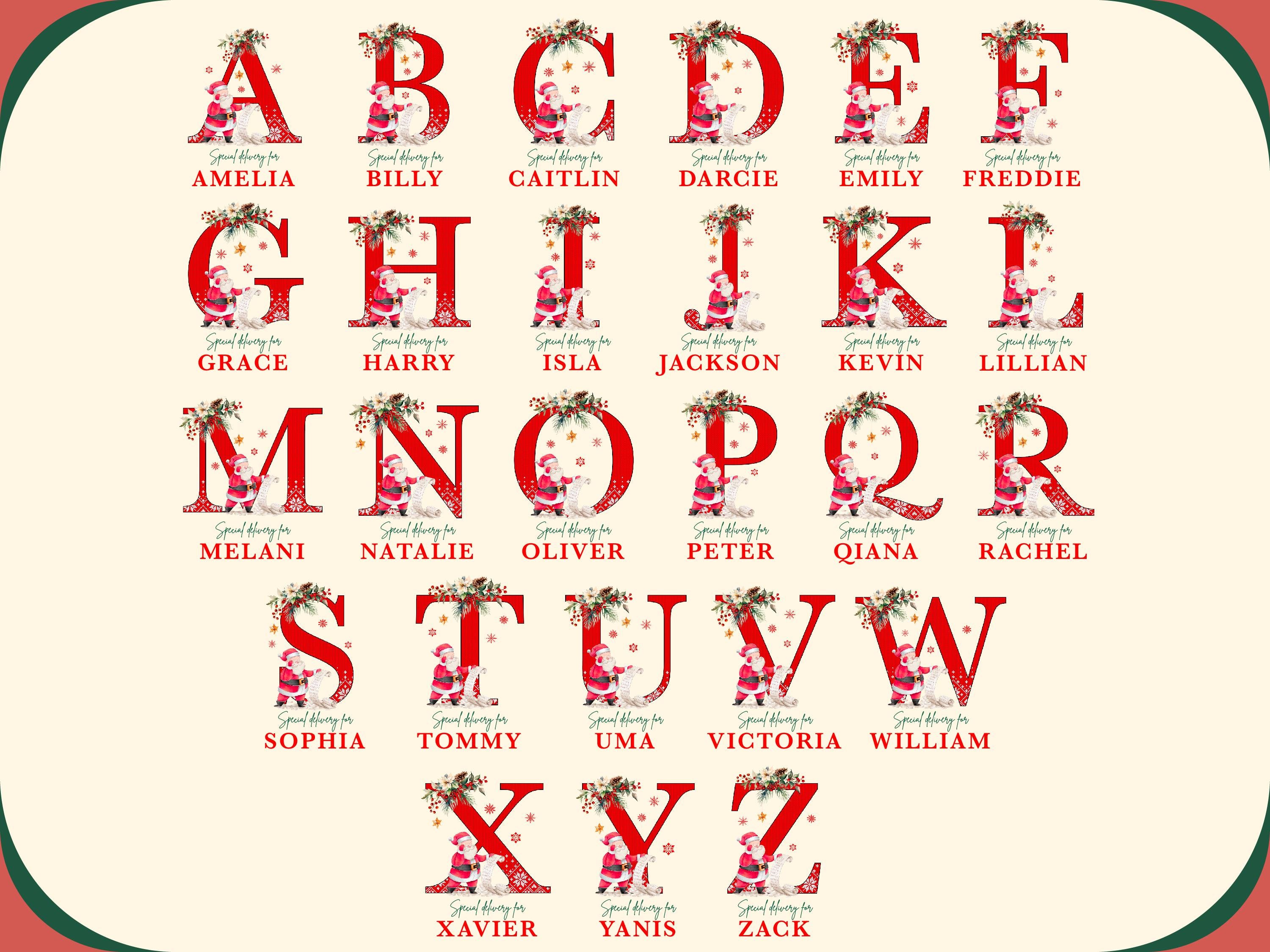 Christmas Santa Gift Bag for Kids Christmas, Custom Christmas Eve Bag, Sack for Christmas Presents, Holiday Gift Bag, Initial Snowman Secret