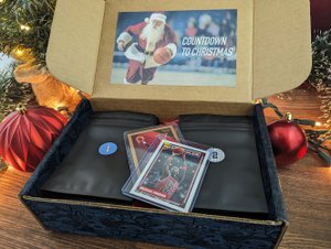 Sports Card Advent Calendar, Hall of Fame Christmas Calendar, Baseball Basketball Football Hockey Cards Gift