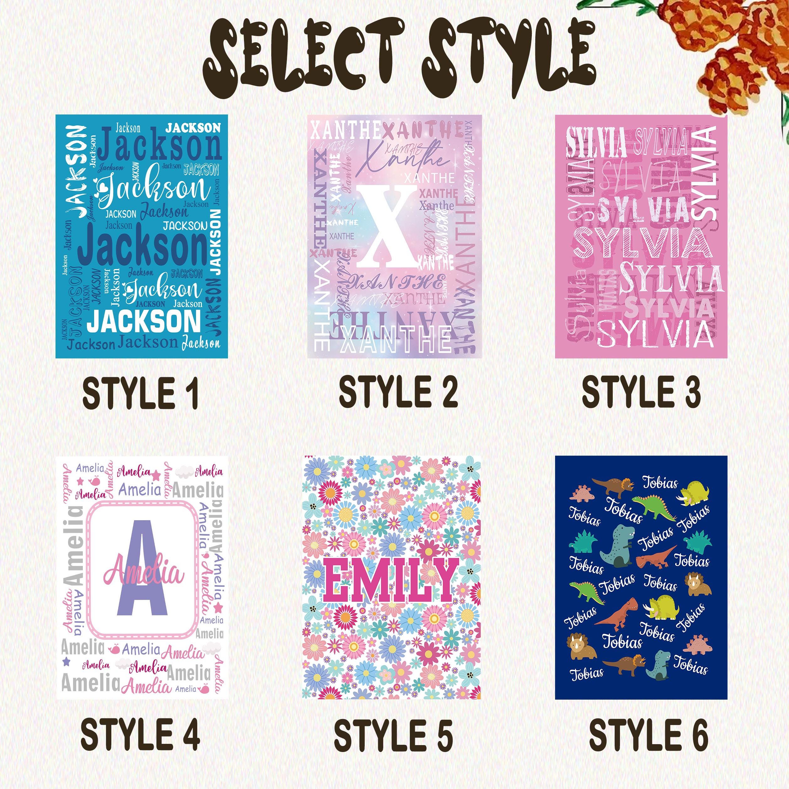 Personalized Name Blanket for Kids, Custom Fleece Nursery Blanket for Newborn, Kids Throw Blanket, Swaddle Blanket, Mother's Day Gift