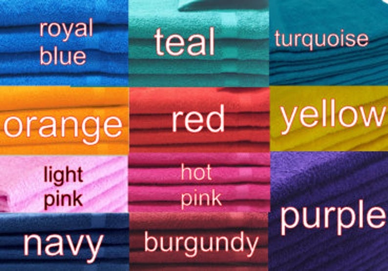 Personalized Karate Uniform Towel: Embroidered Gym Sweat Towel