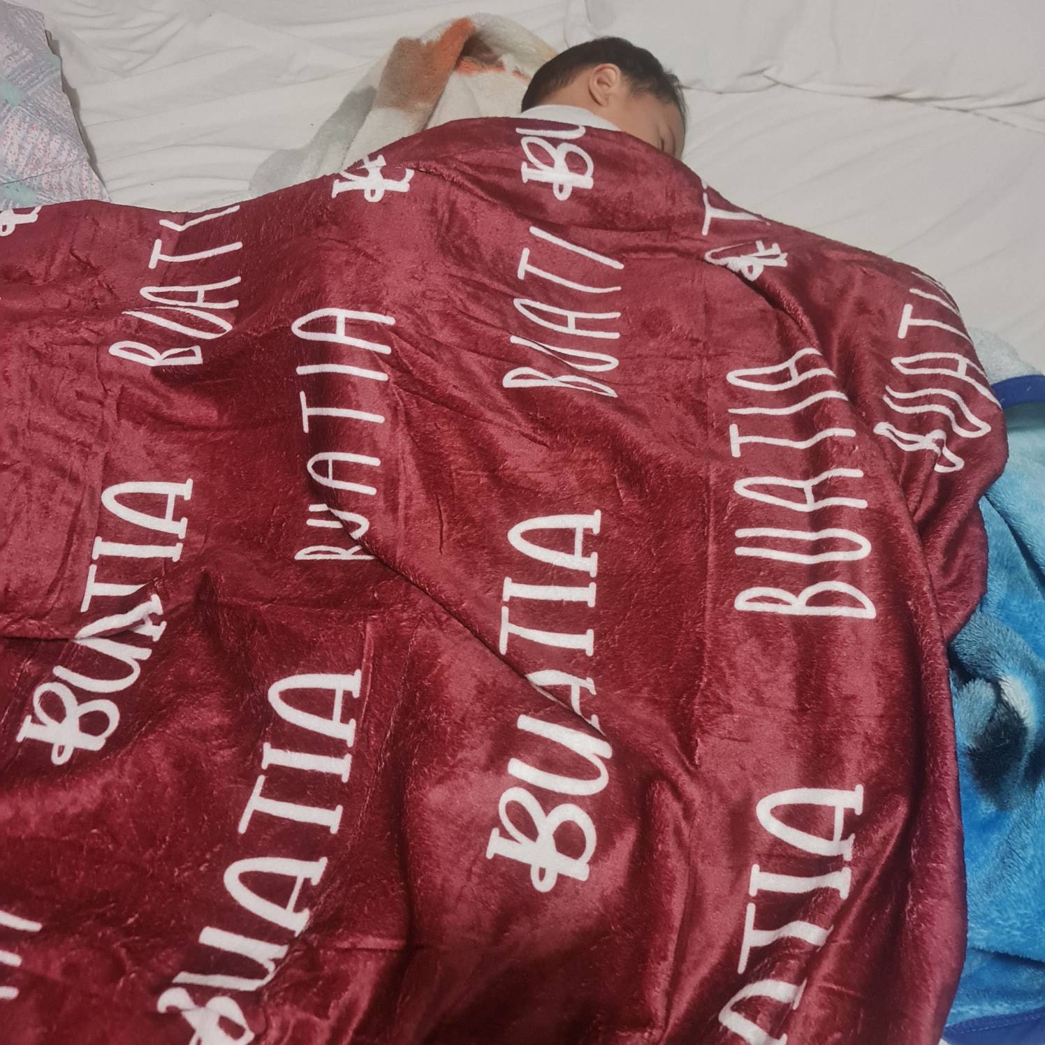 Personalized Baby Blanket, Name Baby Blanket, Custom Blanket for Baby, Newborn Name Swaddle, Minky Fabric Soft Blanket, Newborn Toddler Gift