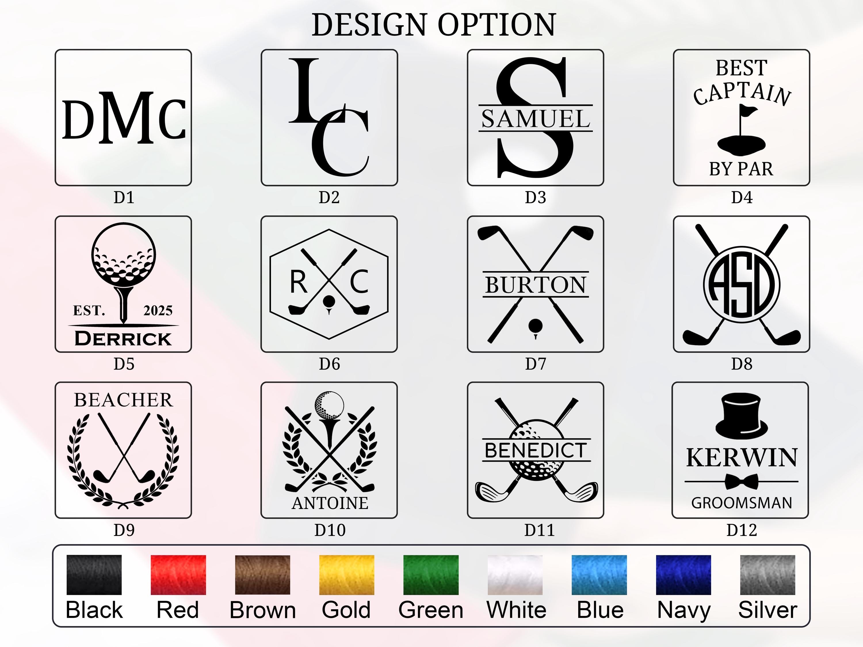 Personalized Golf Towel,Embroidered Golf Towel For Him,Custom Golf Towel With Initials/Name,Birthday Gifts,Gift For Golfer,Gift For Men