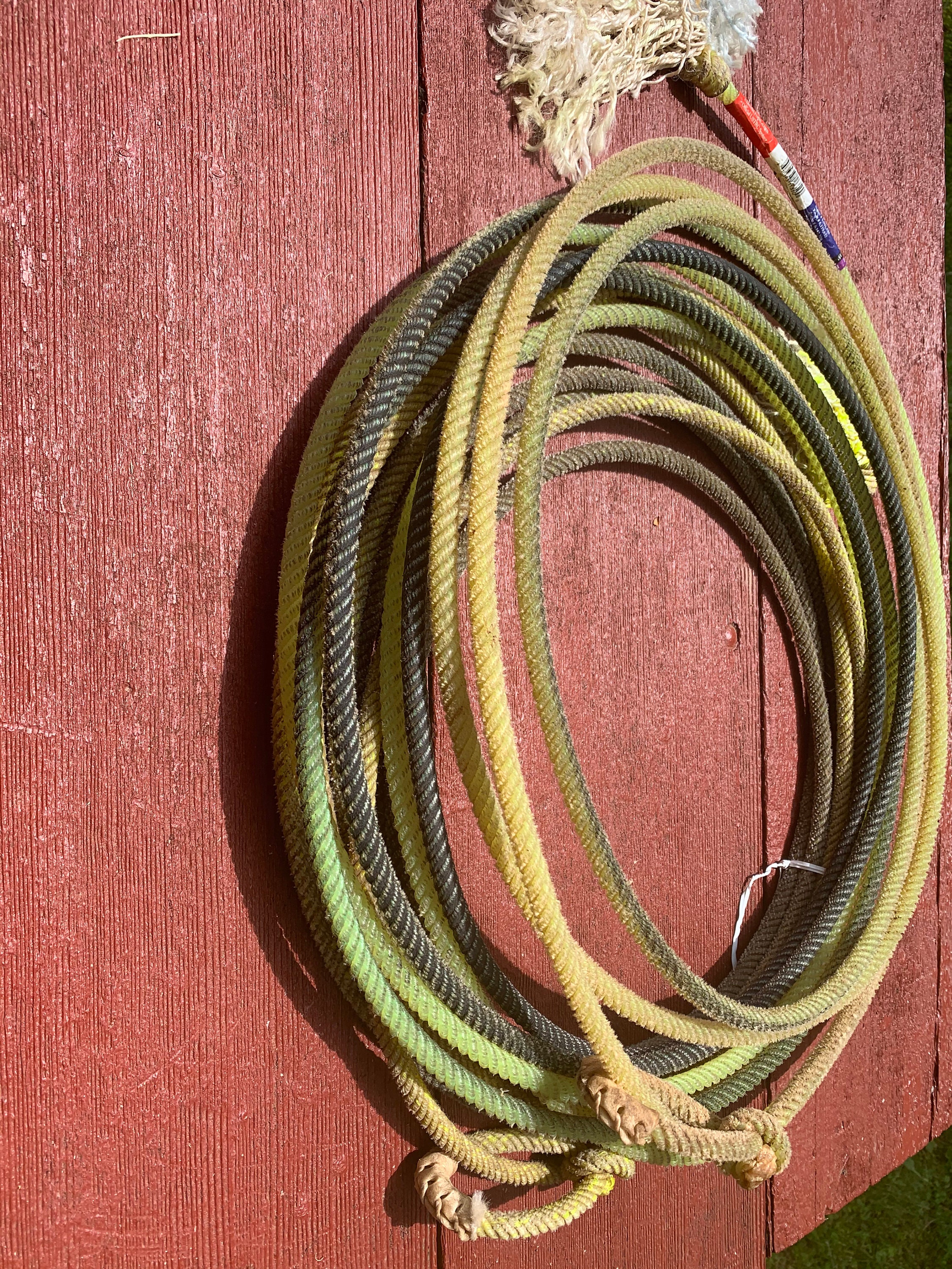 Real Used Cowboy Lariat-Lasso Rope-Western Decor-Farmhouse Decor-Rope Material For Crafts-Multiple Colors Available-