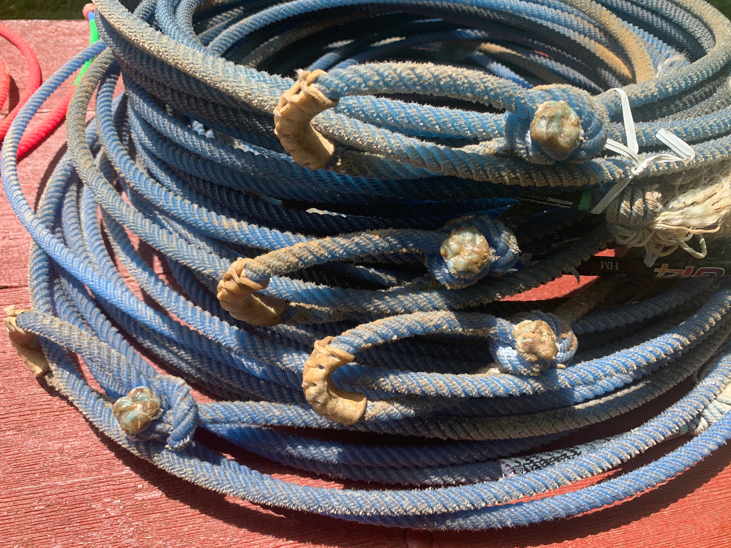 Real Used Cowboy Lariat-Lasso Rope-Western Decor-Farmhouse Decor-Rope Material For Crafts-Multiple Colors Available-