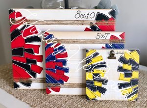 Cheer-leading Picture Frame, Dance Team Frame, Coach Gift, Team Gift, Sports Frame, Block Picture Frame, Custom Frame, Sing, Pom