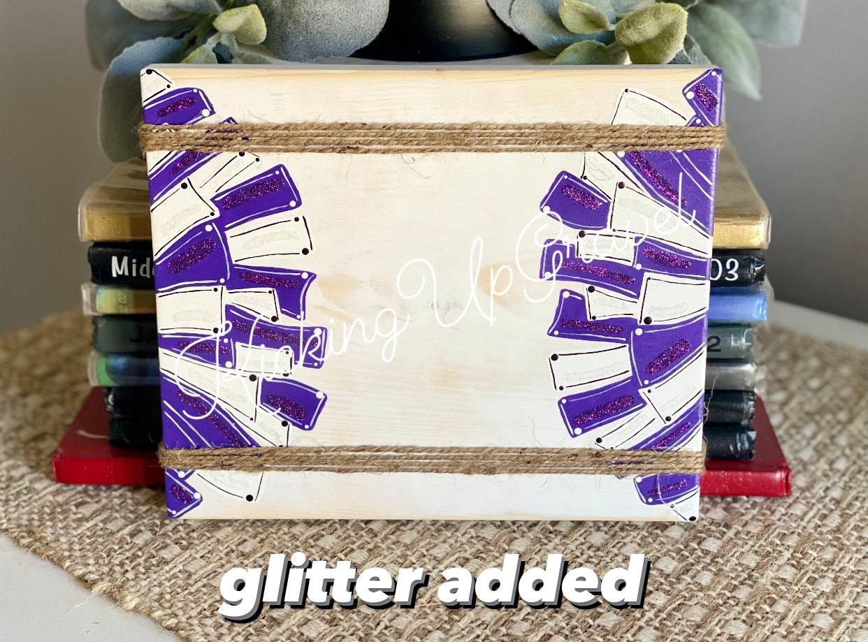 Cheer-leading Picture Frame, Dance Team Frame, Coach Gift, Team Gift, Sports Frame, Block Picture Frame, Custom Frame, Sing, Pom