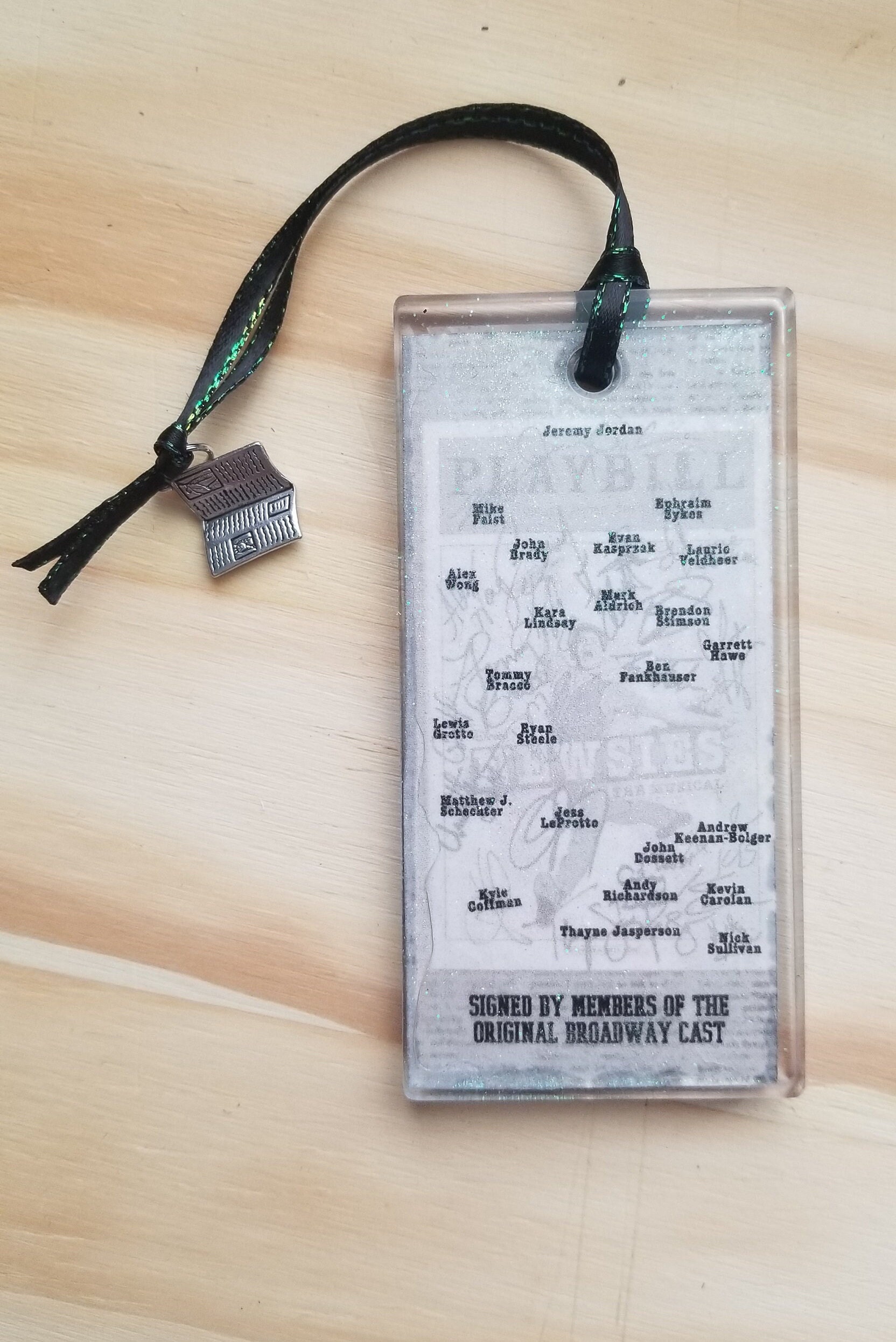 Newsies Broadway Playbill Ornament: Autographed Resin Keepsake