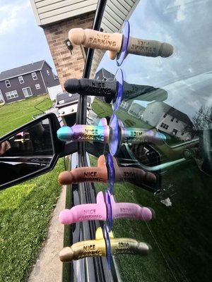 You Parked like an Idiot, Nice Parking Suction Cup D*cks for Cars, Bad Parking Cards Hilarious Pranks, Bachelor Party Favors, Funny Gift for Adult