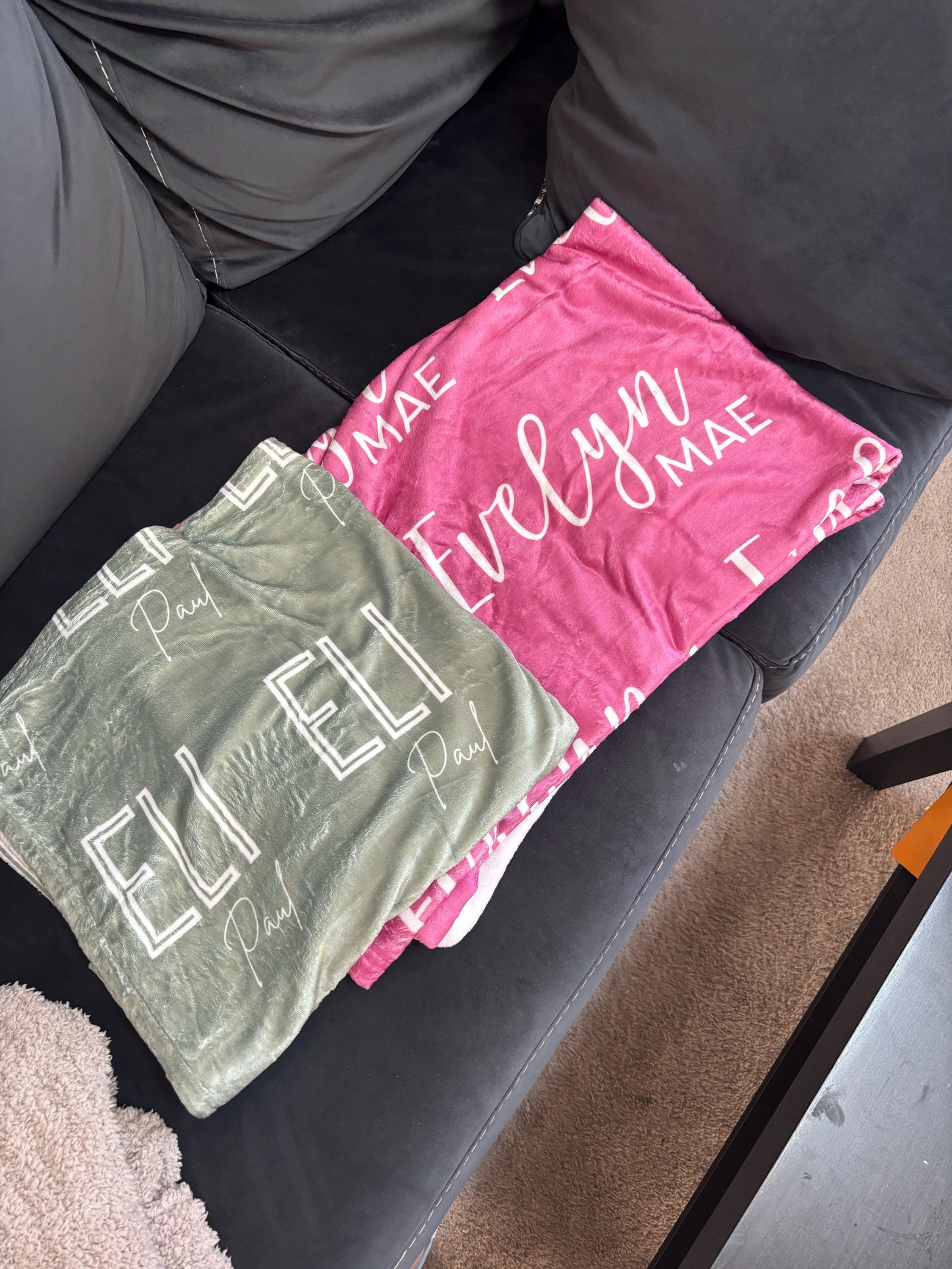 Kids Name Blanket, Personalized Name Blanket, Baby Name Blanket, Kids Custom Blanket, Soft Blanket with Name, Name Blanket for Boy, Girl