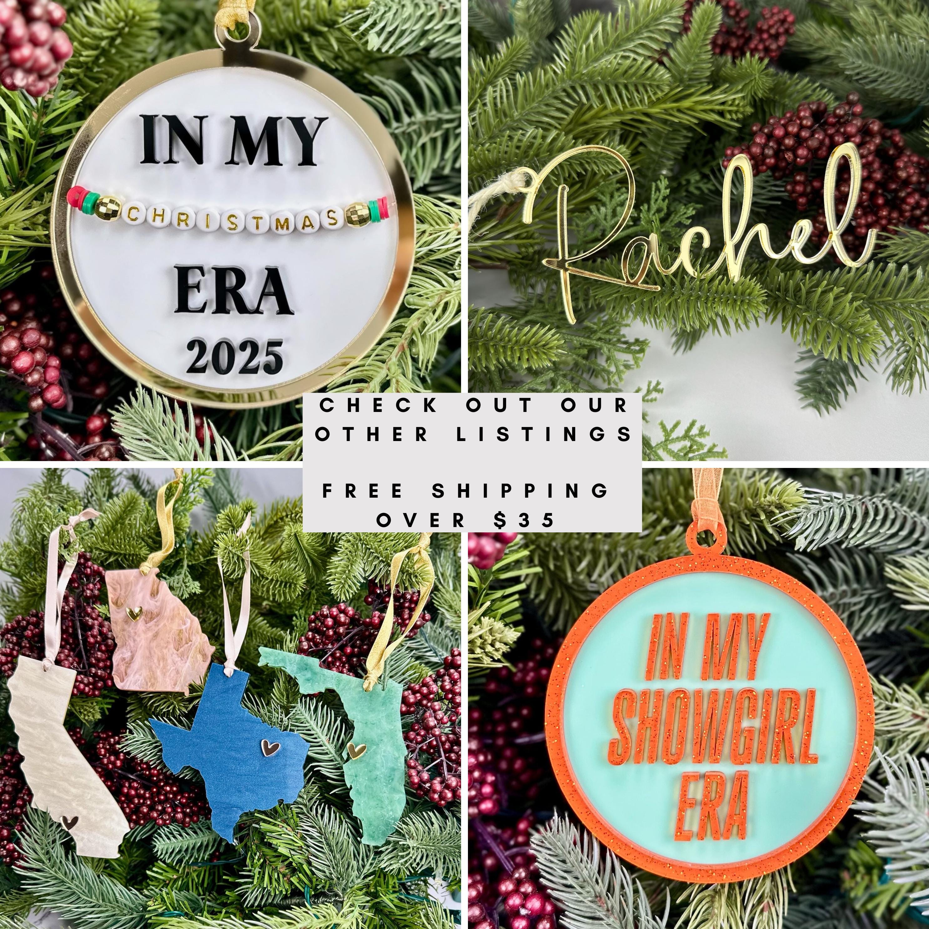 Personalized Baby Coming Next Year Ornament, New Baby Arriving 2025 2026, Stork Delivery, Custom Ornament, Christmas Gifts and Tree Decor