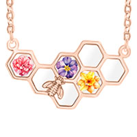 18K Rose Gold Plated Silver 925