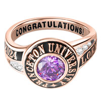 18K Rose Gold Plated Silver 925