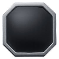 Black Gold Plated Brass