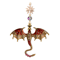 Gold Star Red Dragon