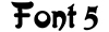 Font 5