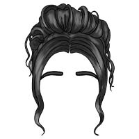 Hair up