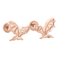 Rose Gold Plated Brass