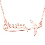 18K Rose Gold Plated Brass