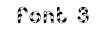 Font 3