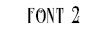 Font 2