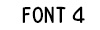 Font 4